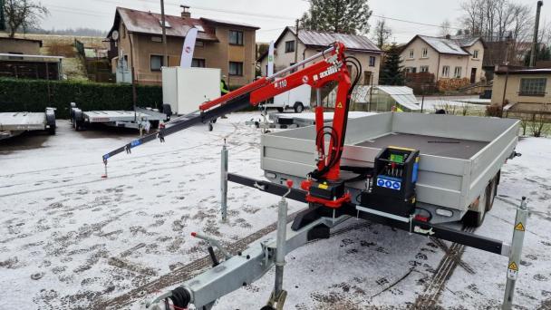 8800015 DRIVAL přívěs na přepravu palet